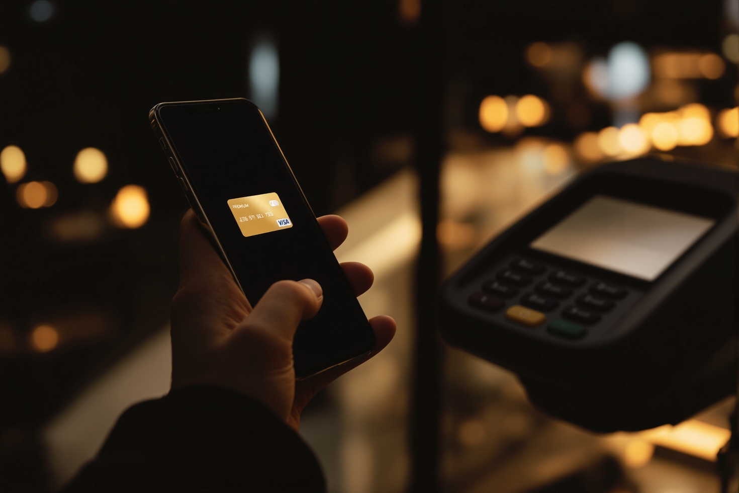 Partner paying with a Crypturion virtual card added to Apple Pay